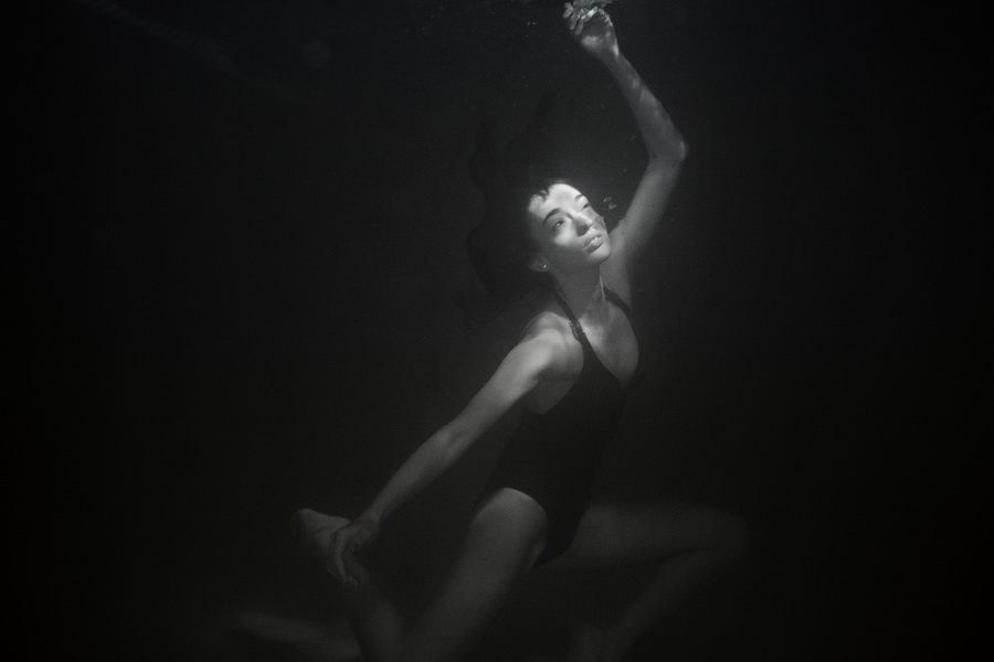 underwater session