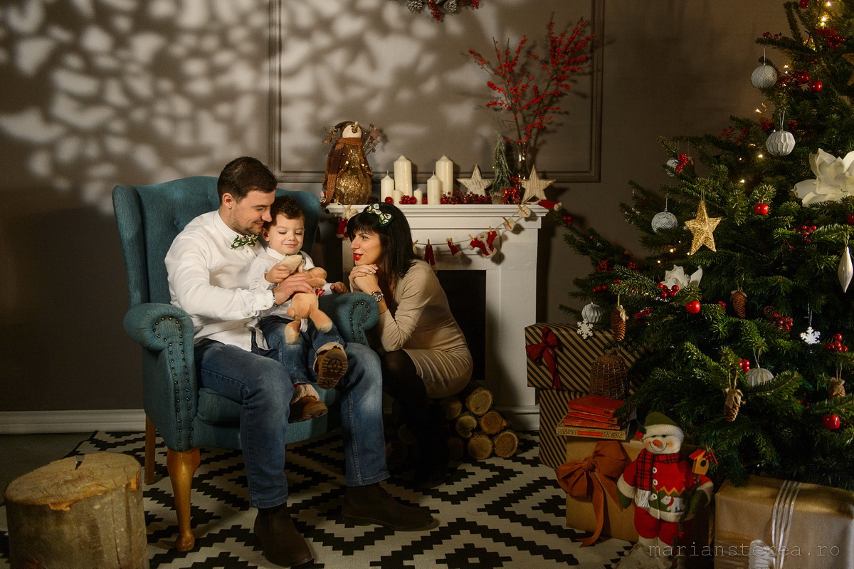 Sedință foto înainte de Crăciun Studio Marian Sterea
