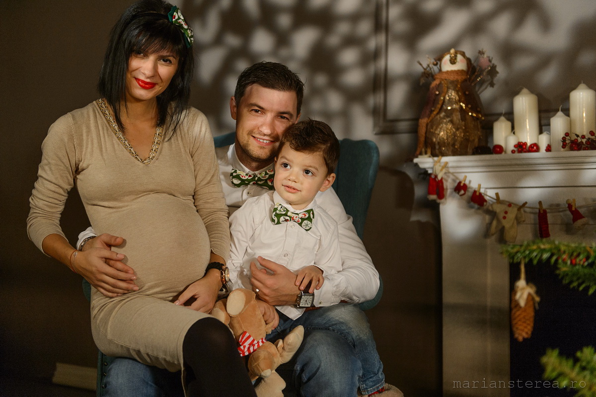 Sedință foto înainte de Crăciun Studio Marian Sterea
