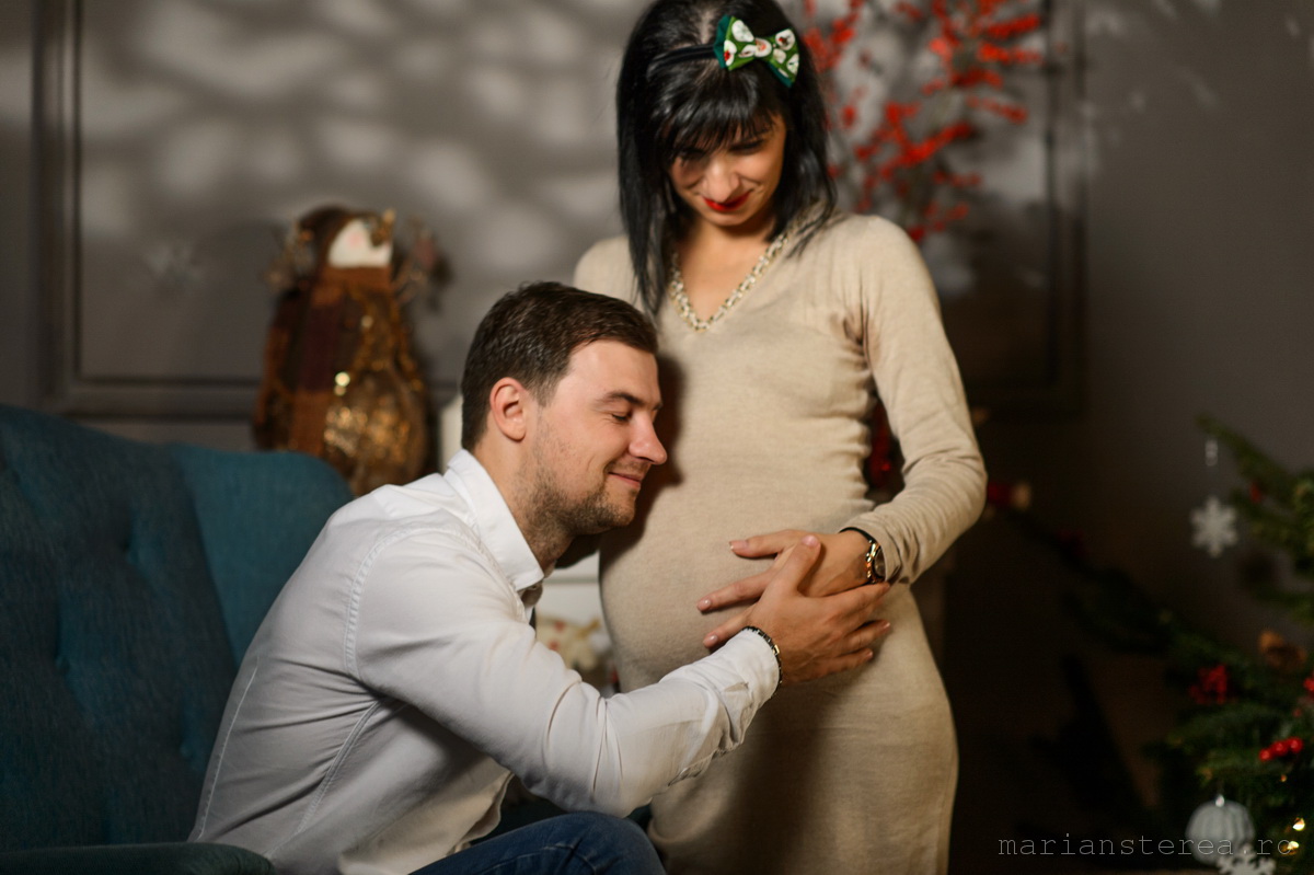 Sedință foto înainte de Crăciun Studio Marian Sterea