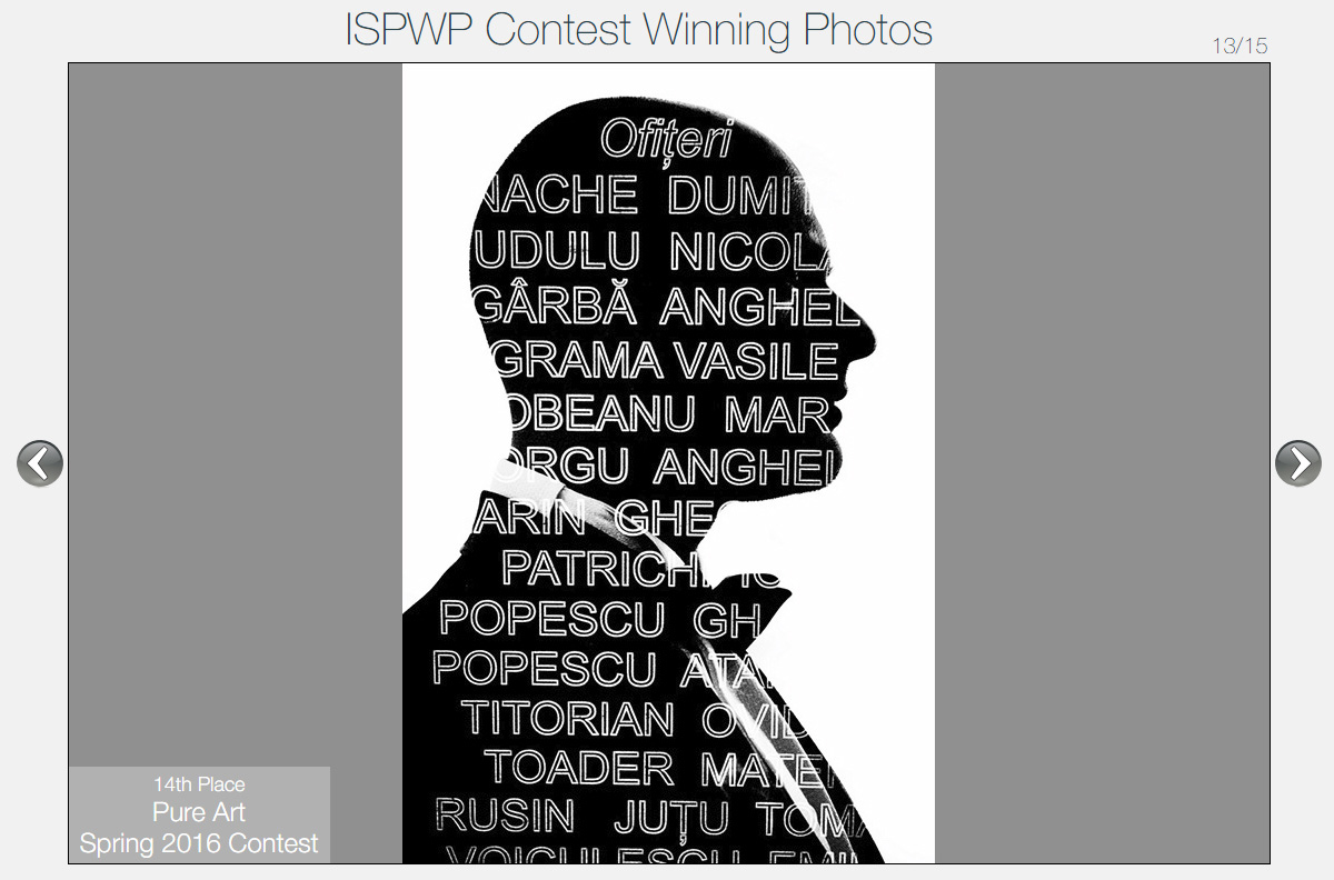 Top 20 spring contest winner ISPWP 2016