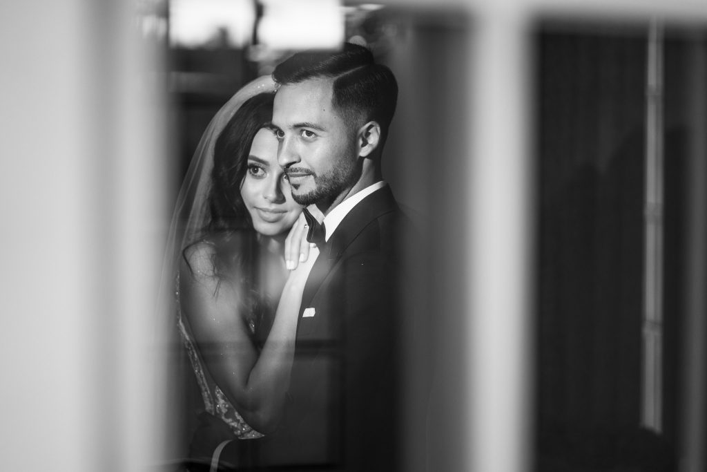 Portret cu miri in ziua nuntii, fotograf profesionist